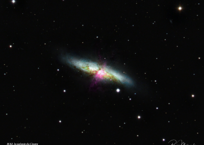 M 82 – La galaxie du Cigare