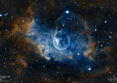NGC 7635 – Nébuleuse de la Bulle