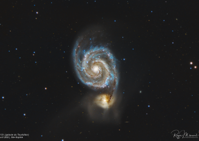 M 51 – La galaxie du Tourbillon