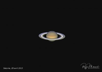 Saturne avril 2013